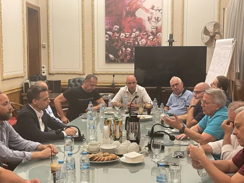 Συνάντηση ΓΣΕΕ με υποψήφιο Δήμαρχο Αθηναίων Χάρη Δούκα